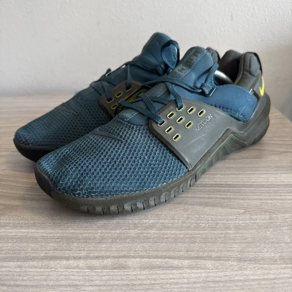 Nike AQ8306-300 Free Metcon 2 Nightshade Teal/ Grey Mens Sneakers Sz‎ 14 Shoes